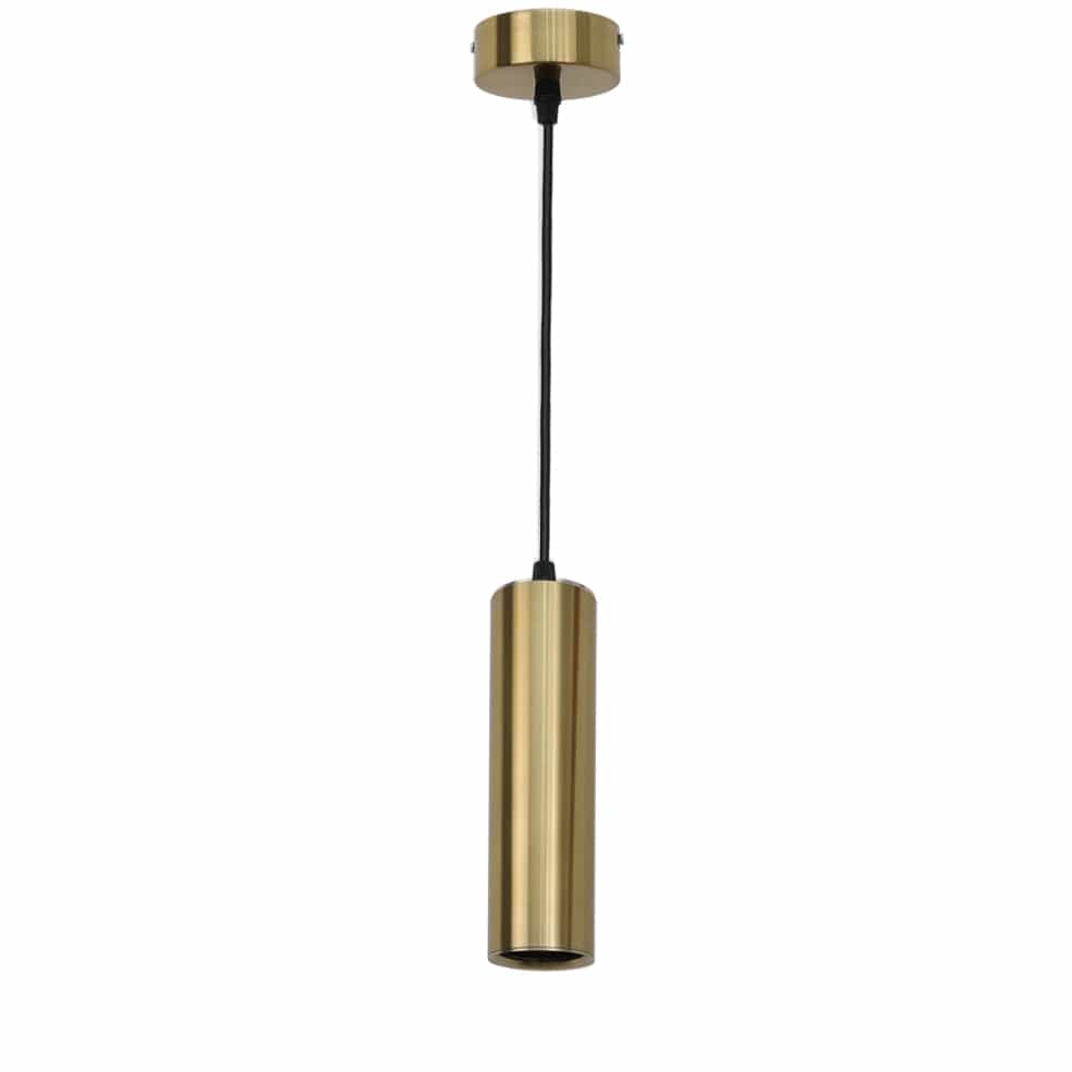 The Lighting Club Pendant Tuve Pendant Light in Black, White, Brass or Chrome
