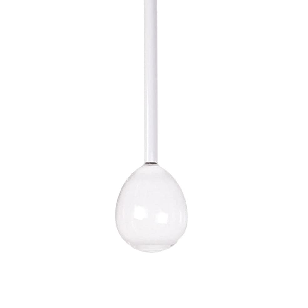 The Lighting Club Pendant Raindrop Pendant Light Metal Black | White