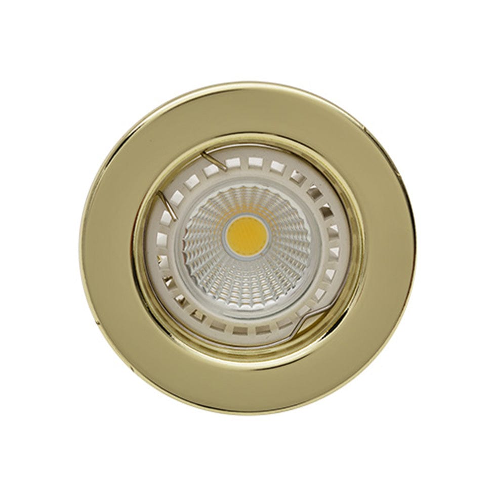 The Lighting Club Straight Round Down Light 80mm Gun Metal | White | Chrome | Brass