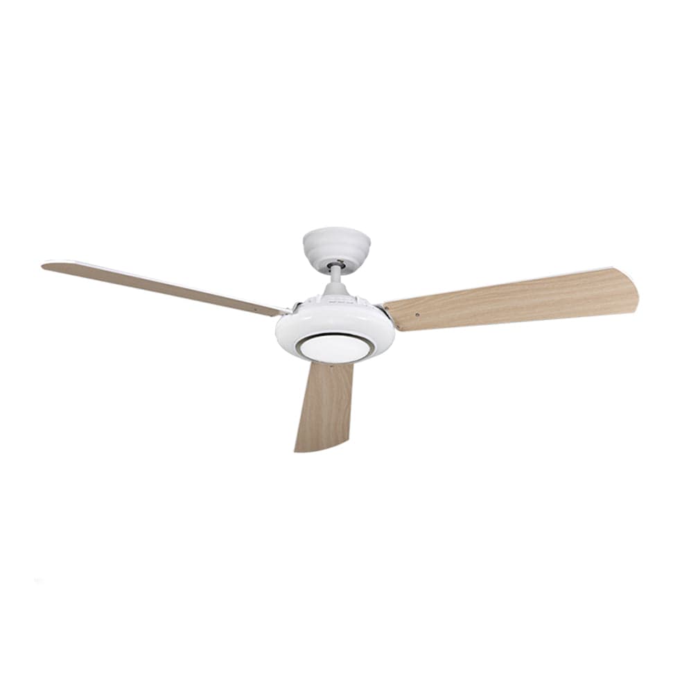 The Lighting Club Ceiling Fans Brown Miranda LED Metal Ceiling Fan Black | White | Brown