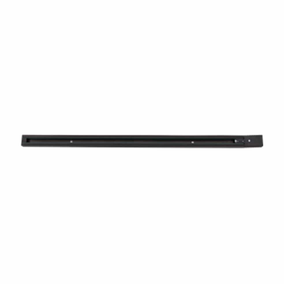 The Lighting Club Track Lighting rail 2 meter Glide Aluminium Track Lighting System in Black