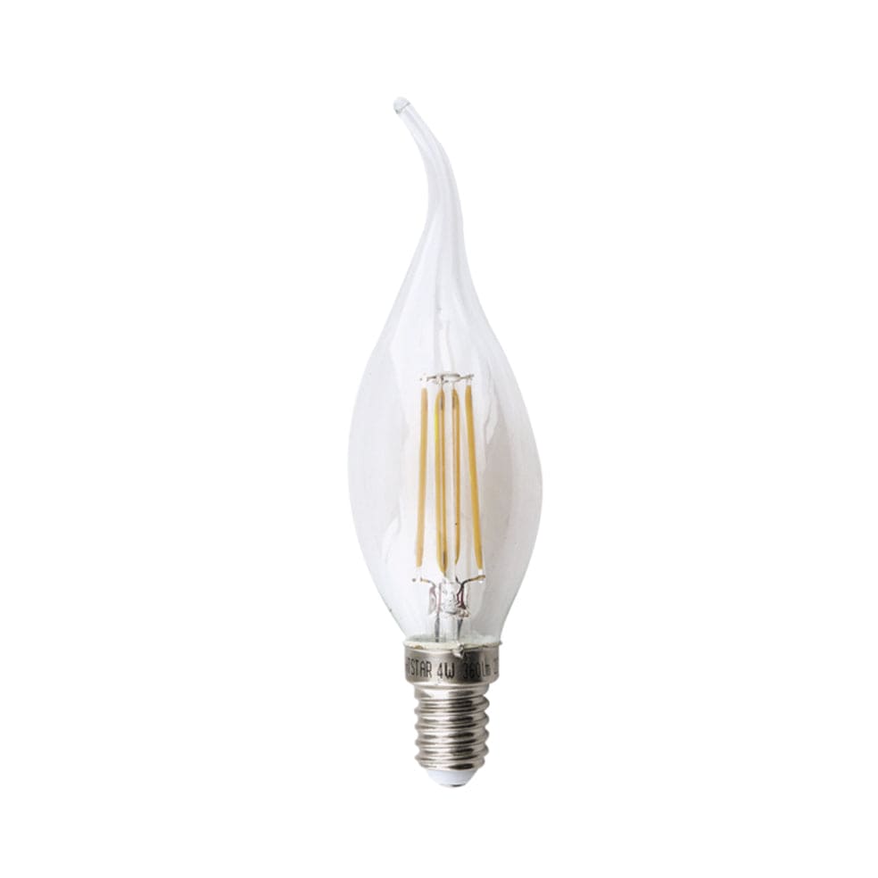 The Lighting Club LED Bulbs Flame LED Filament Bulb – E14 (SES) | Warm White BULB LED 129 6007226058024