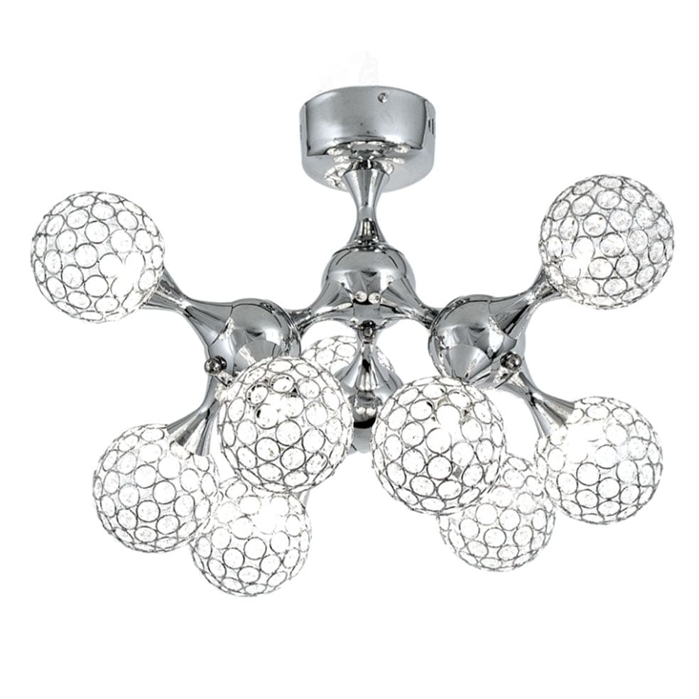 The Lighting Club Chandelier Antlia Crystal Chandelier CF314/9 CRYSTAL 6007226055450