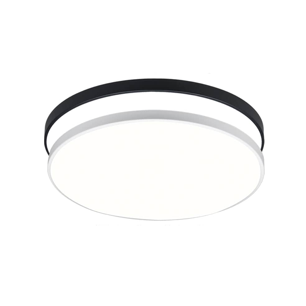 The Lighting Club Ceiling Light Medium Carrie LED Polycarbonate Ceiling Light Black and White Small | Medium | Large CF386-24W CCT 6007226086195