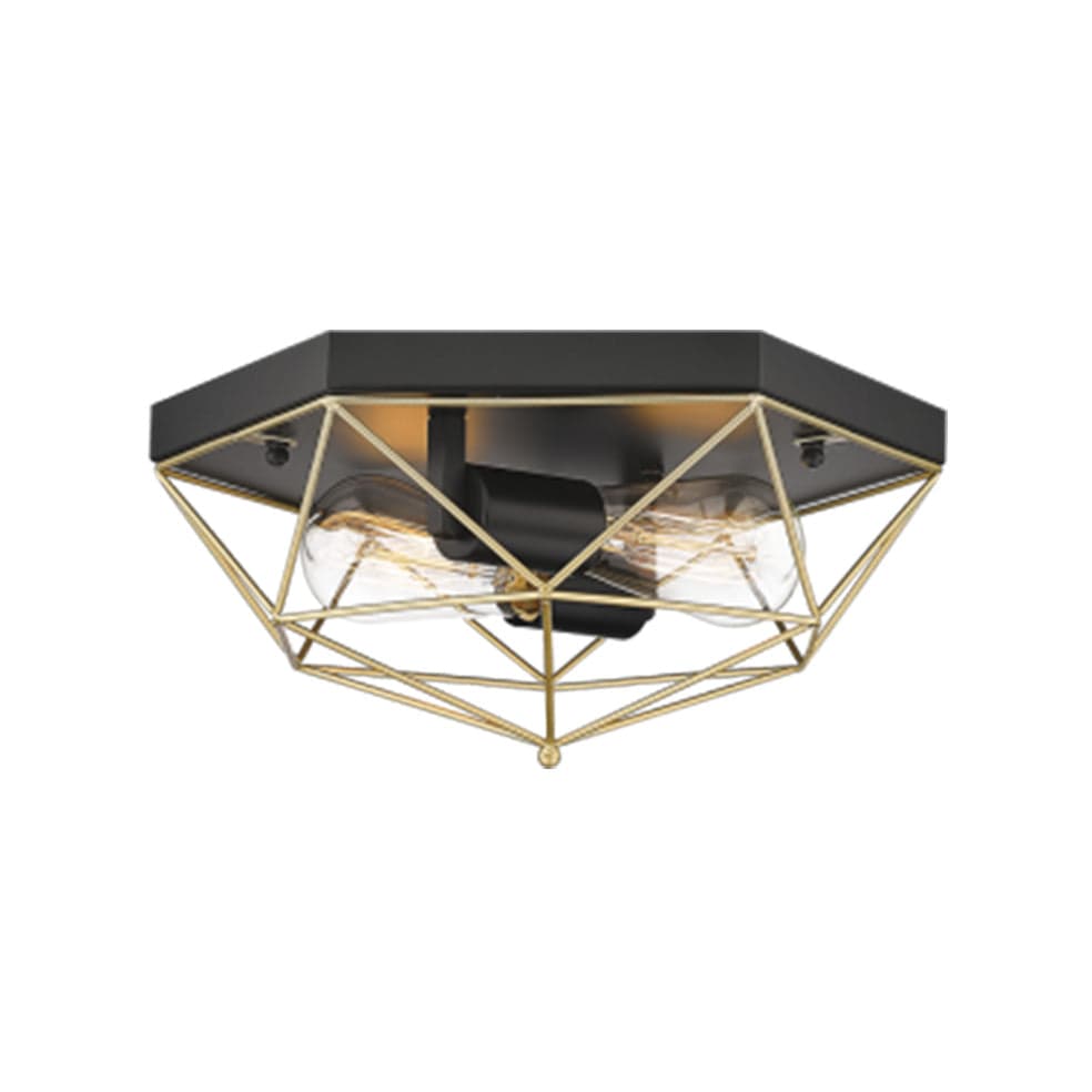 The Lighting Club Ceiling Light Geo Ceiling Light Black and Gold CF439 BLACK/GOLD 6007226084290