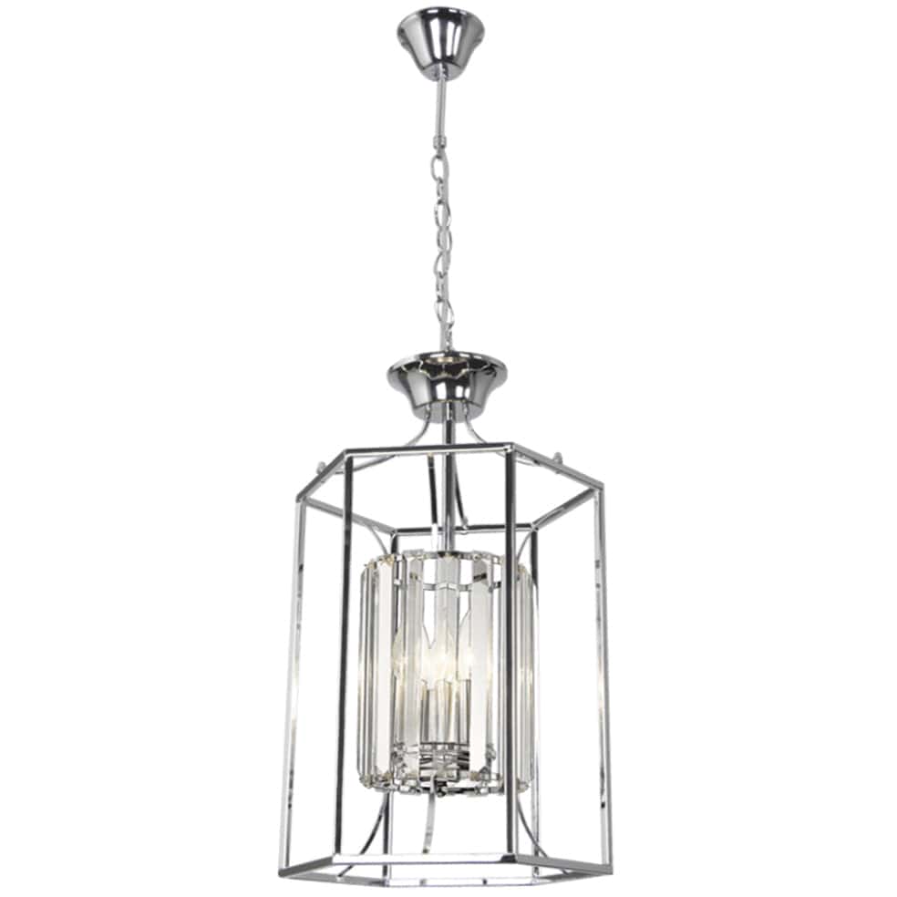 The Lighting Club Hexa Crystal Chandelier CH088/3 CHROME 6007226068900