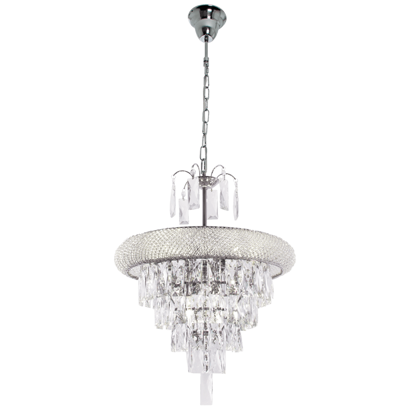 The Lighting Club Chandeliers Crown Crystal Chandelier