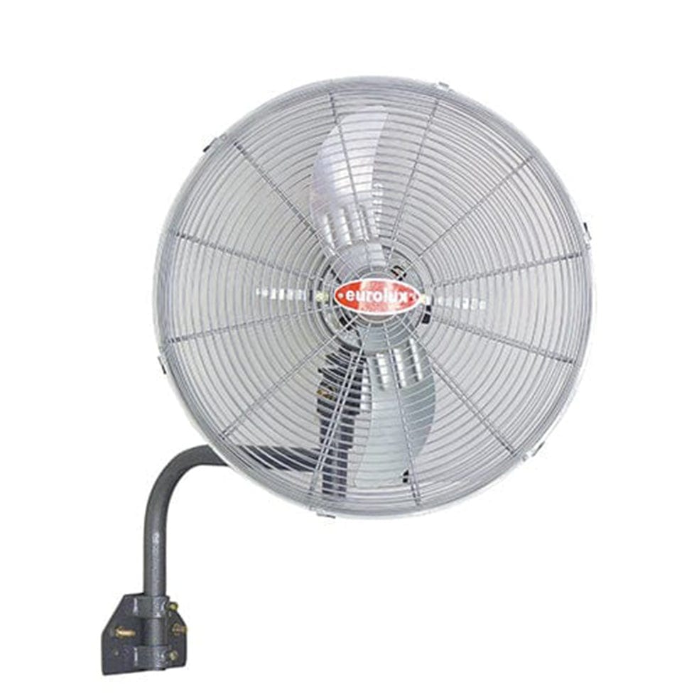 The Lighting Club Hurricane Wall Fan - 2 Blades | Silver F34 6007328339458