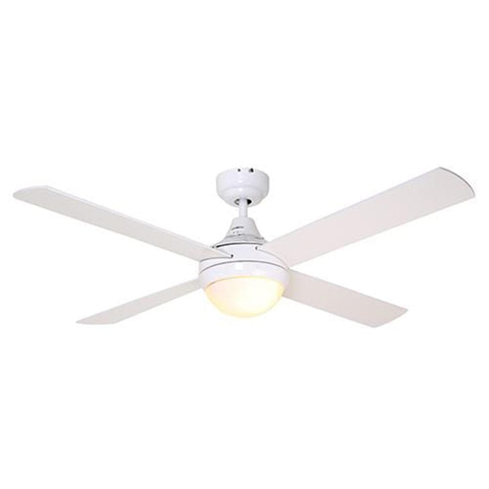 The Lighting Club White Emma Ceiling Fan 4 Blade with Light F37W 6007328314707