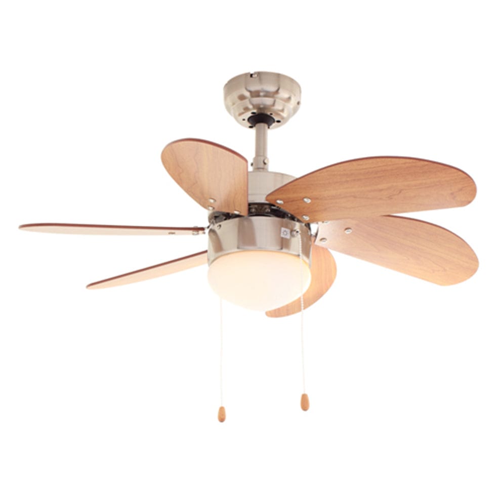 The Lighting Club Brown Prop 6 Blade Ceiling Fan F7SCCH 6007328315056