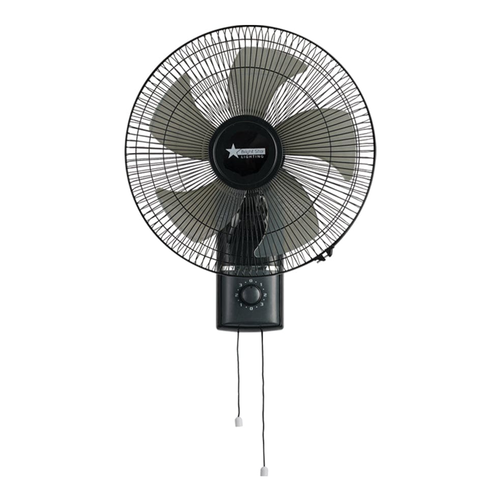 The Lighting Club fan Stein Plastic Wall Fan Black FAN025 BLACK 6007226082791