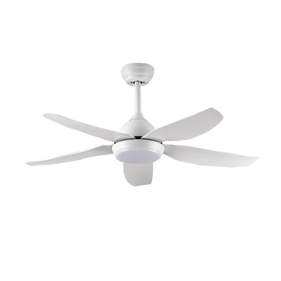 The Lighting Club Ceiling Fans White Tundra Metal Ceiling Fan with LED Light Black | White | Brown FCF095 WHITE 6007226087147