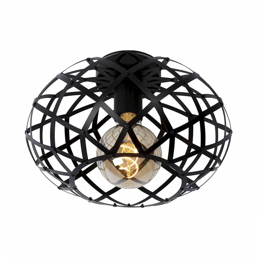 The Lighting Club Black Nest Ceiling Light Metal Black | Gold G-KLC-70/BL