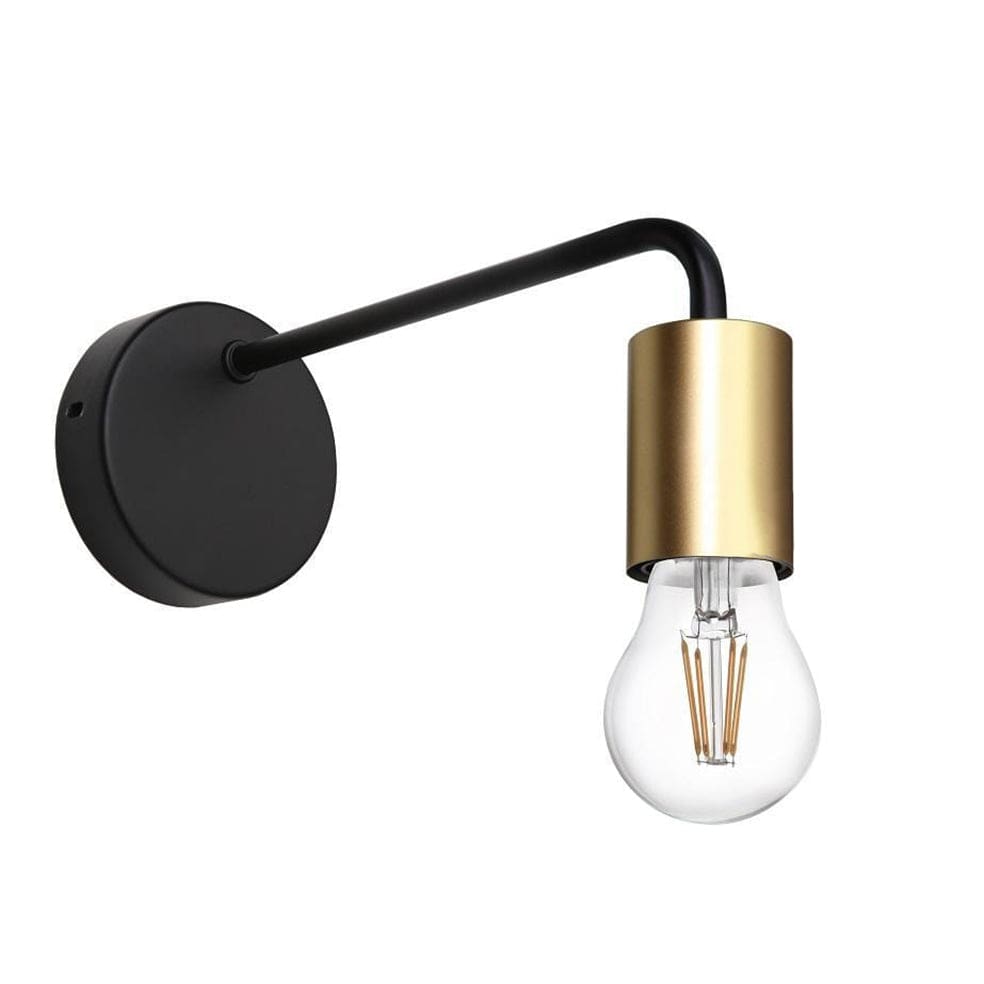 The Lighting Club Wall light Traverse Wall Light Black and Gold G-KLW-8106/1