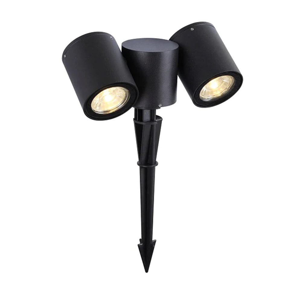 The Lighting Club Outdoor Light Double Head Beam Adjustable Spike Outdoor Light – Single | Double Head JB-KLG-900/2
