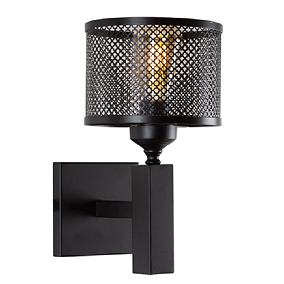 The Lighting Club Wall light Mesh Steel Wall Light Black JC159-BL 6009513063995