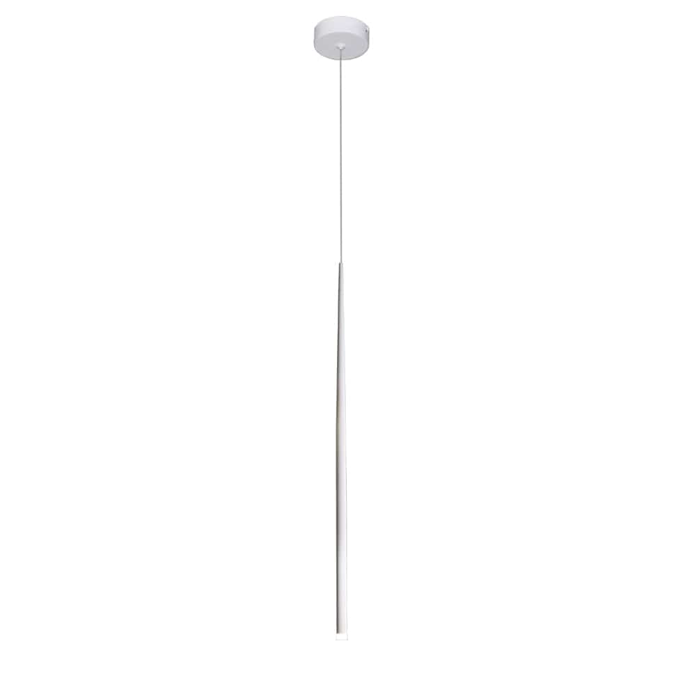 The Lighting Club Pendant White Baton Pendant Light Black | White K-LED-1781/WH