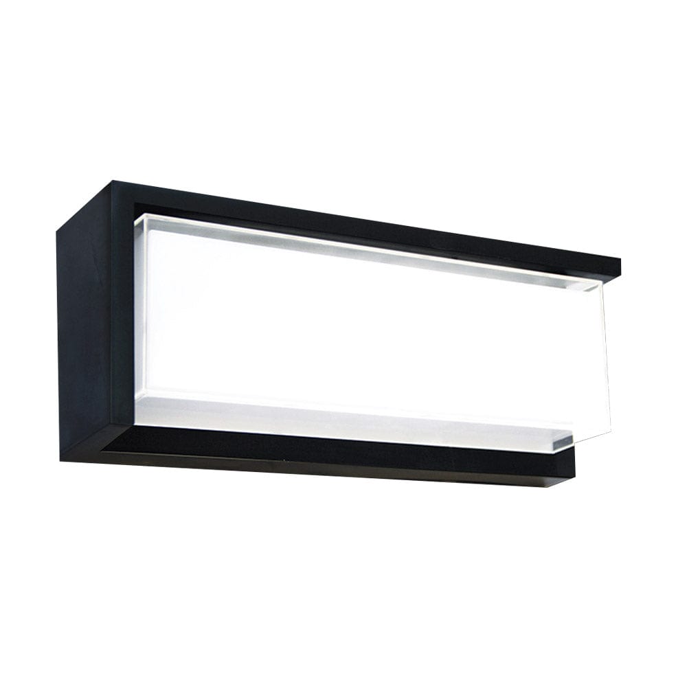 The Lighting Club Wall Light Corey LED Polypropylene Outdoor Wall Light Black KLB-LED-161