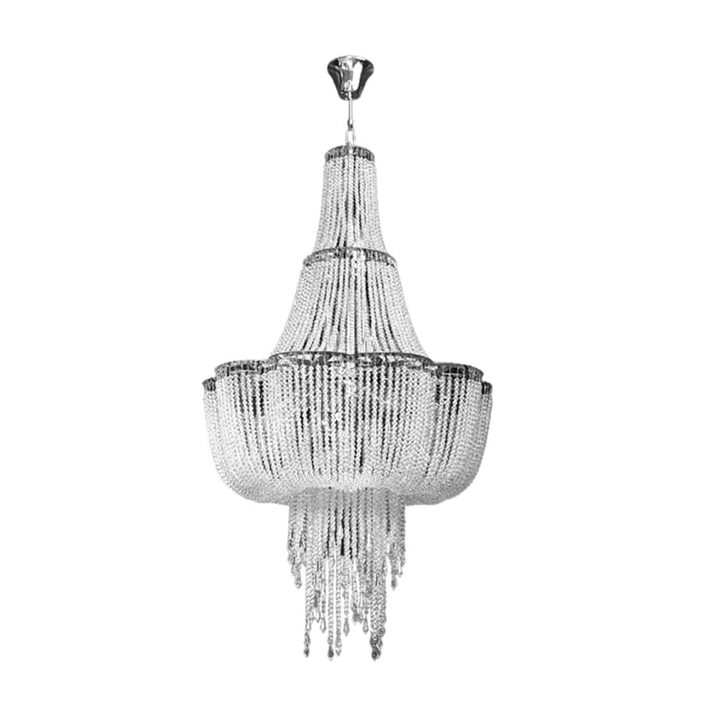 The Lighting Club Large Amelia Crystal Chandelier in Large | Medium KLCH-6007/20