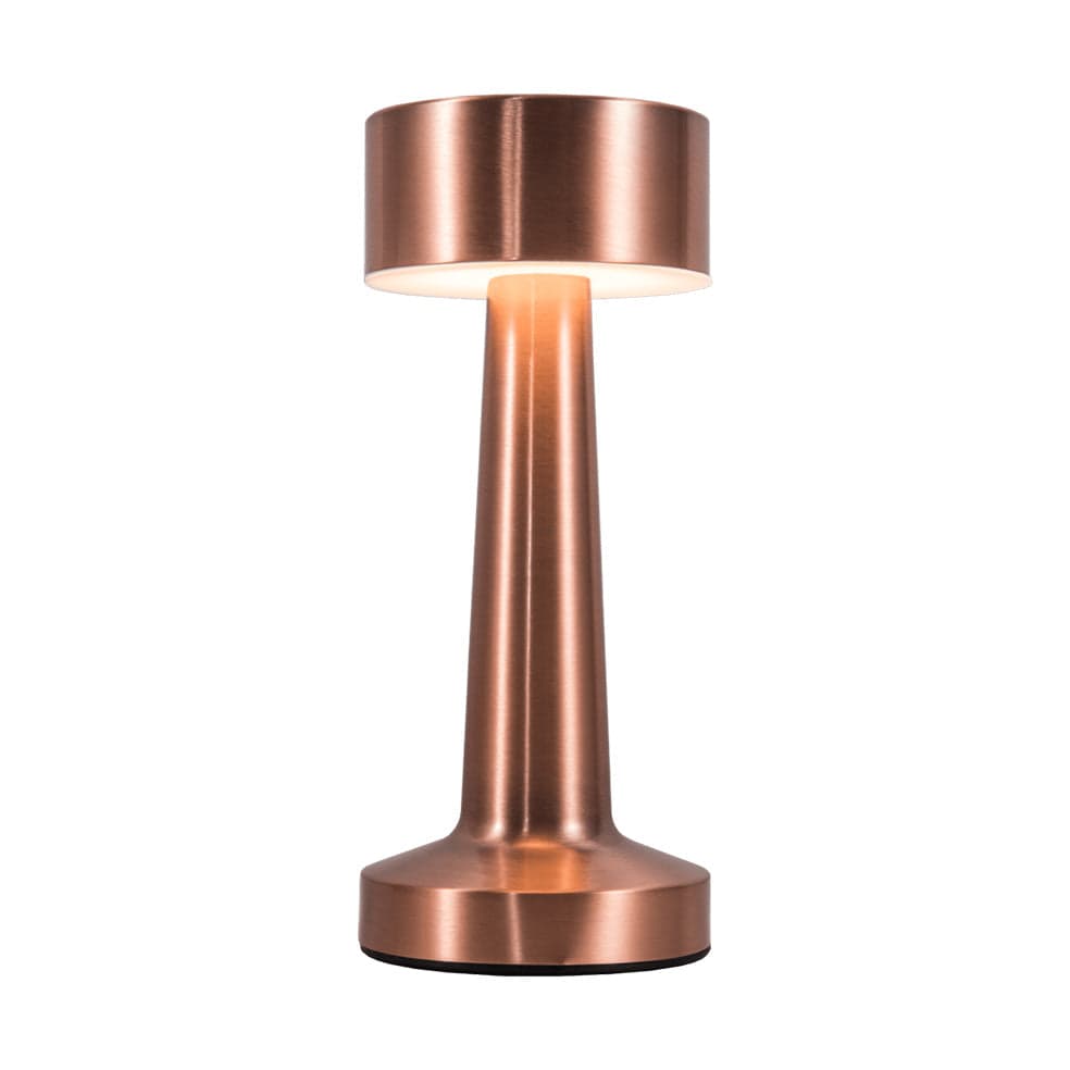 The Lighting Club table lamp Turret Dimmable Rechargeable Table Lamp - Copper KLT-8001/CO
