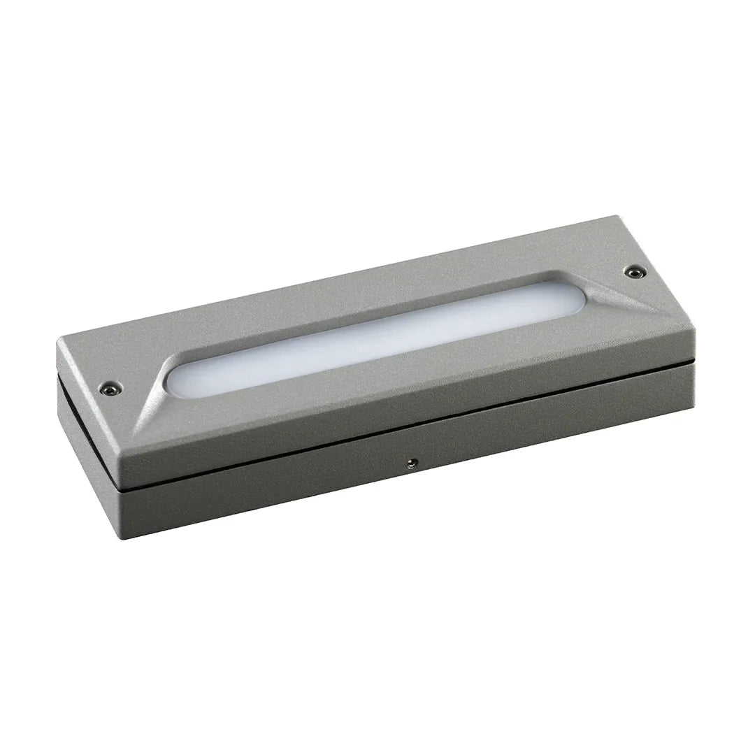 The Lighting Club step light Matt Grey LED Outdoor Step Light L-LED-1483/SL