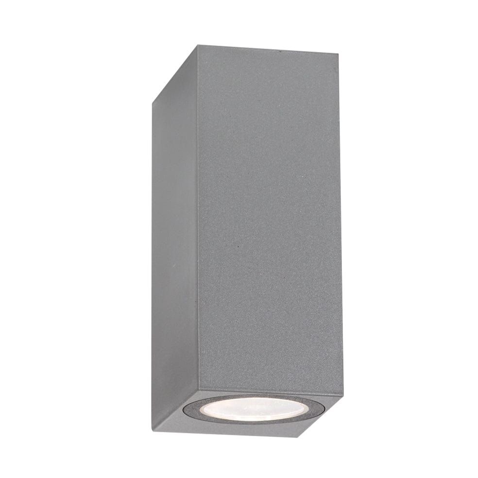 The Lighting Club Chandeliers Grey Up and Down Facing Rectangle Wall Light Black | White | Grey L368 GREY 6007226080315