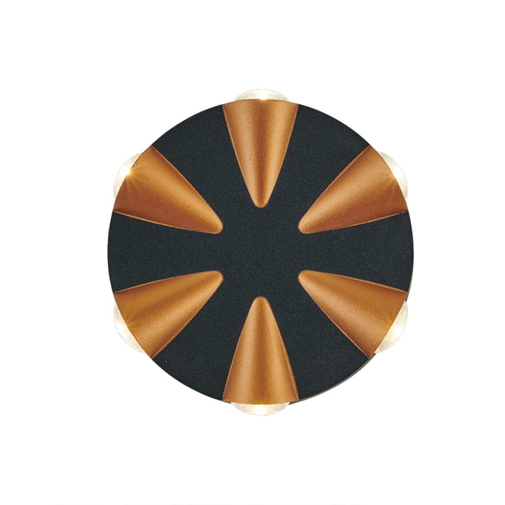 The Lighting Club Wall light Hector Aluminium Wall Light | Black and Gold L557 BLACK 6007226083613