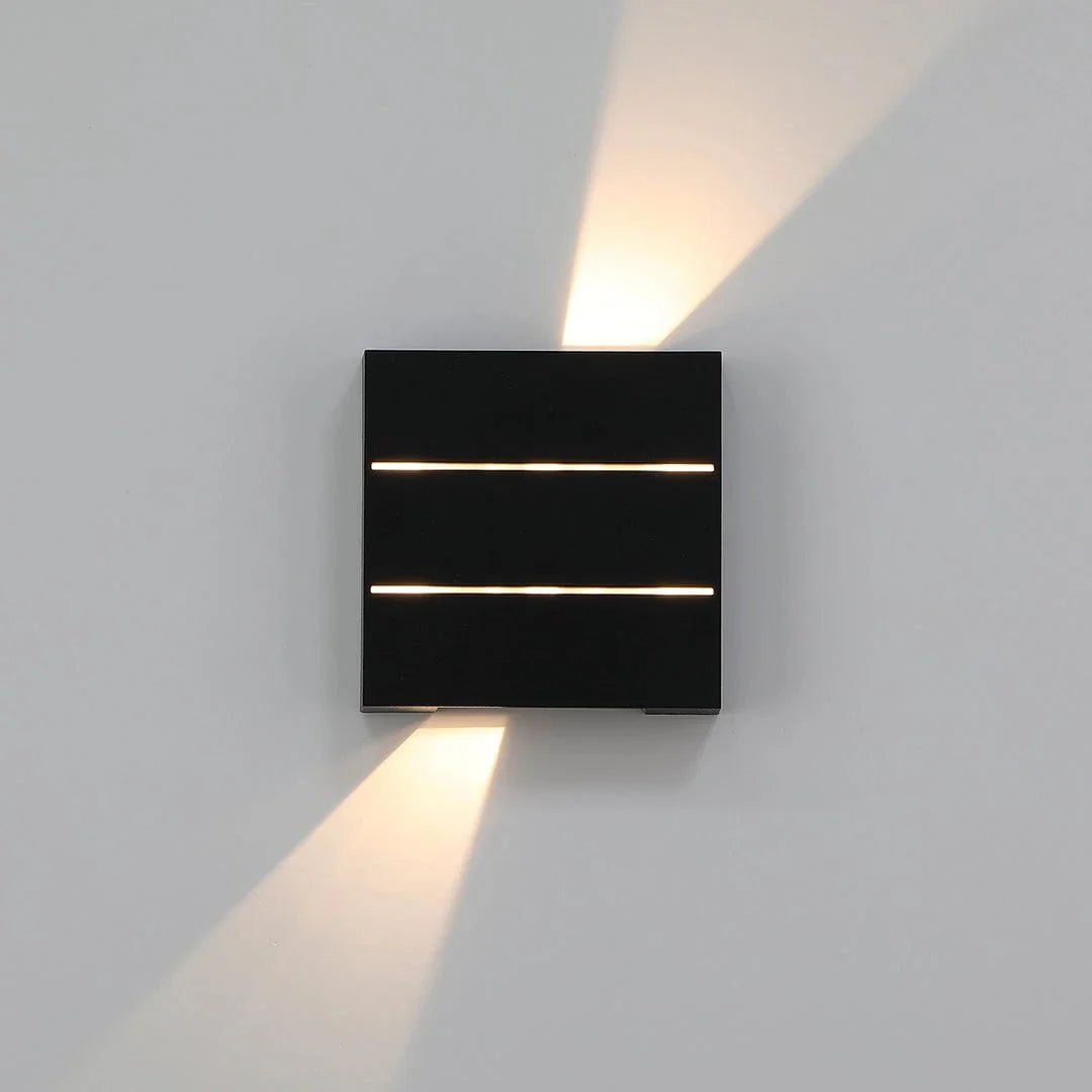 The Lighting Club LED wall light Mini Apex Square LED Wall Light - Adjustable Beam L619 BLACK 6007226088984