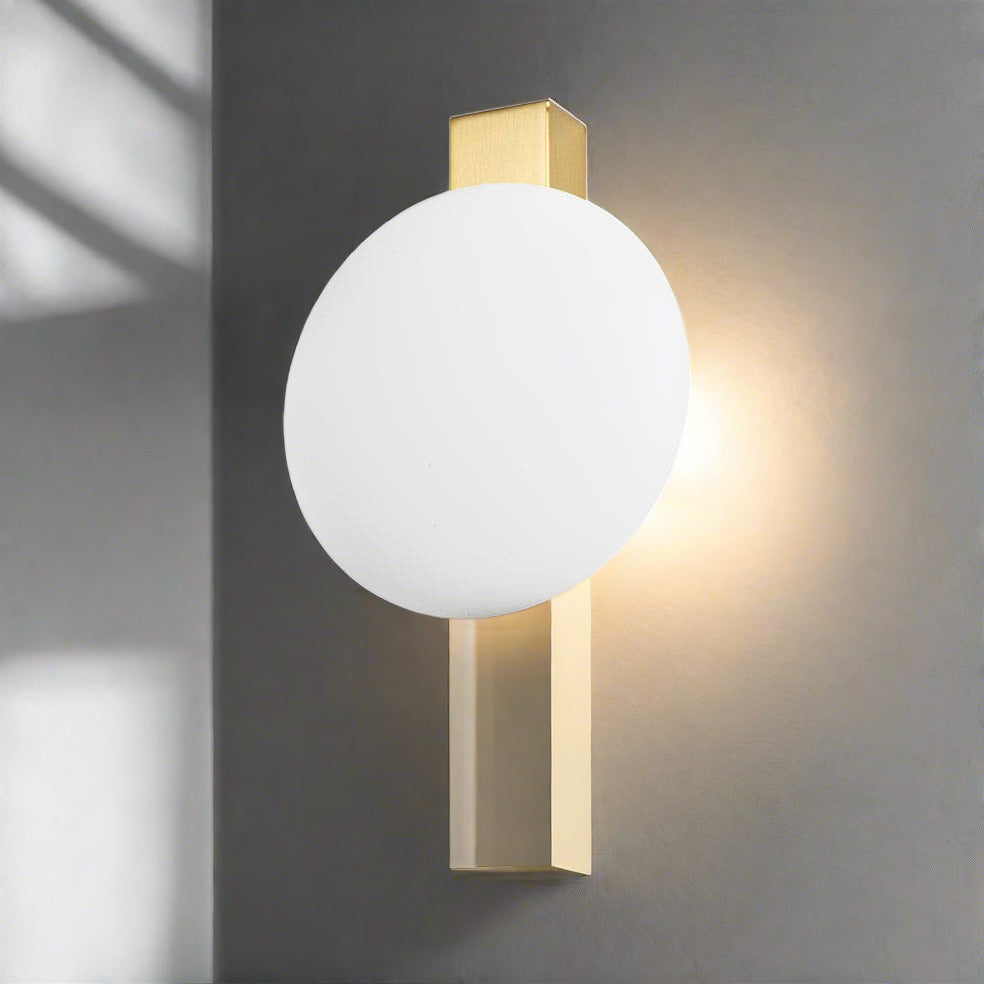 The Lighting Club Wall light Gold Bella LED Metal Wall Light Black | Gold LED-650/GD