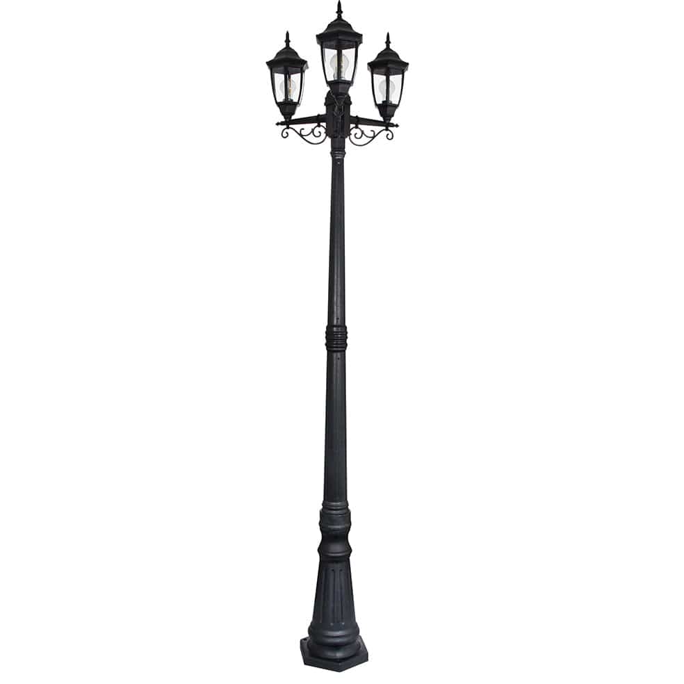 The Lighting Club Outdoor Light Lester Outdoor Light Black LFL034 BLACK