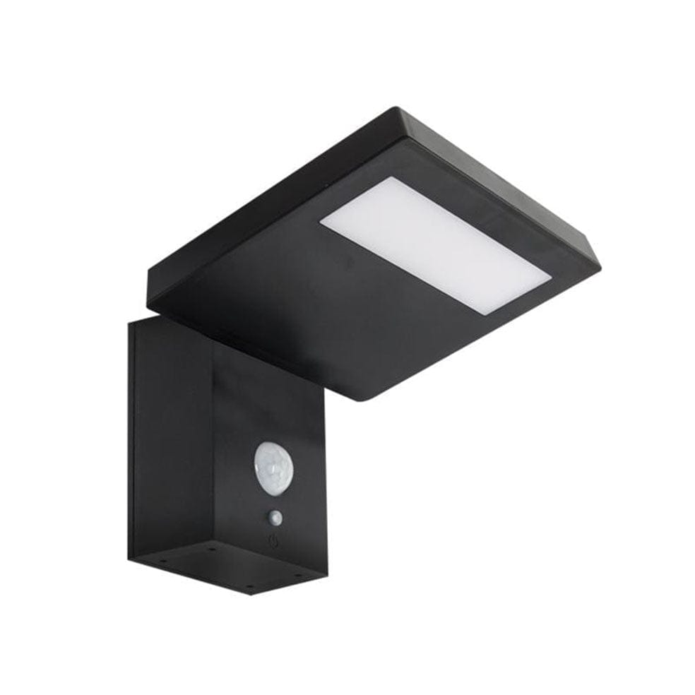 The Lighting Club Outdoor Zinder Solar Wall Light LS026 MATT BK 6007226079715