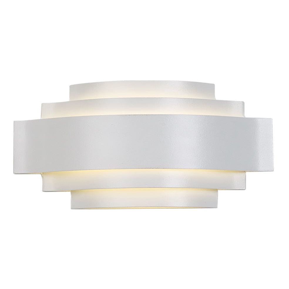 The Lighting Club Wall light Large Five Step Acrylic and Aluminium Wall Light | Medium or Large M-LED-1464L/WH