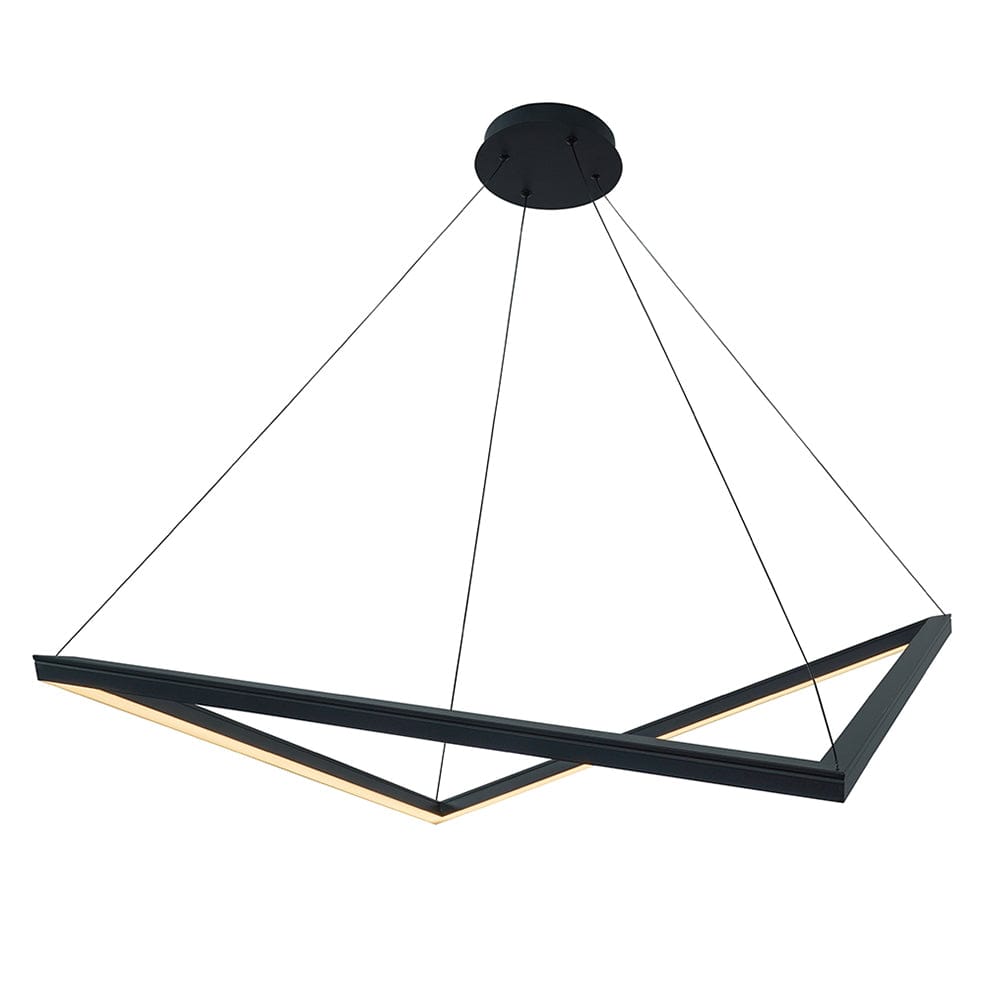 The Lighting Club pendant light Rez Pendant – Black LED 40W P1374 6009551811596
