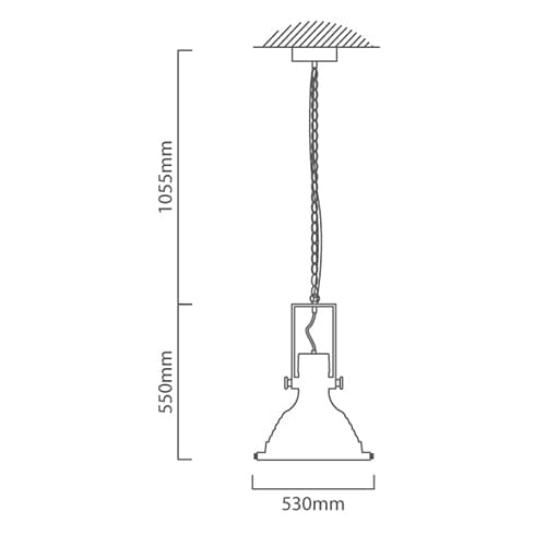 The Lighting Club New York Loft Pendant Light P611 6007328374404