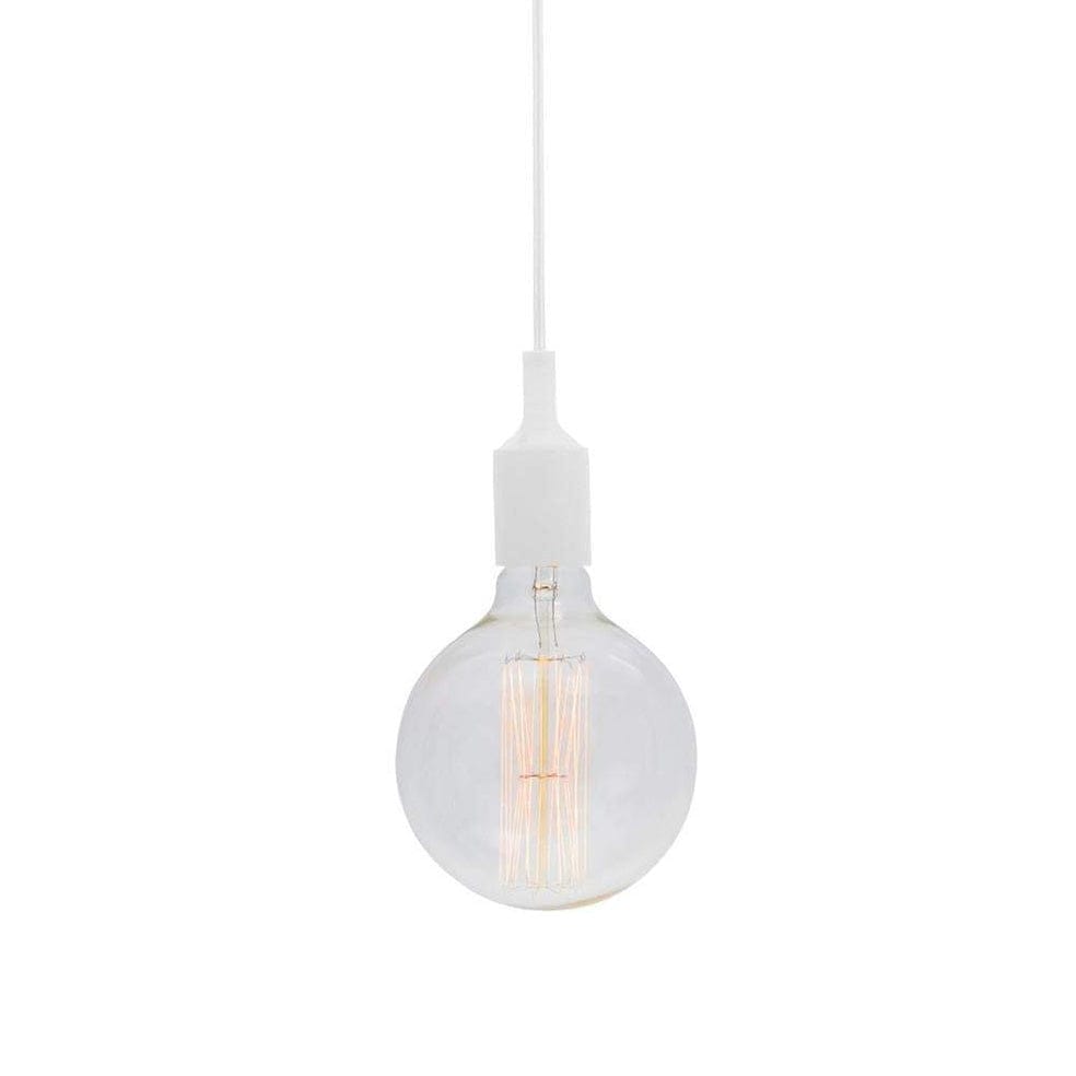 The Lighting Club Lighting Silicone Pendant Light White PEN285/1 WHITE 6007226056464