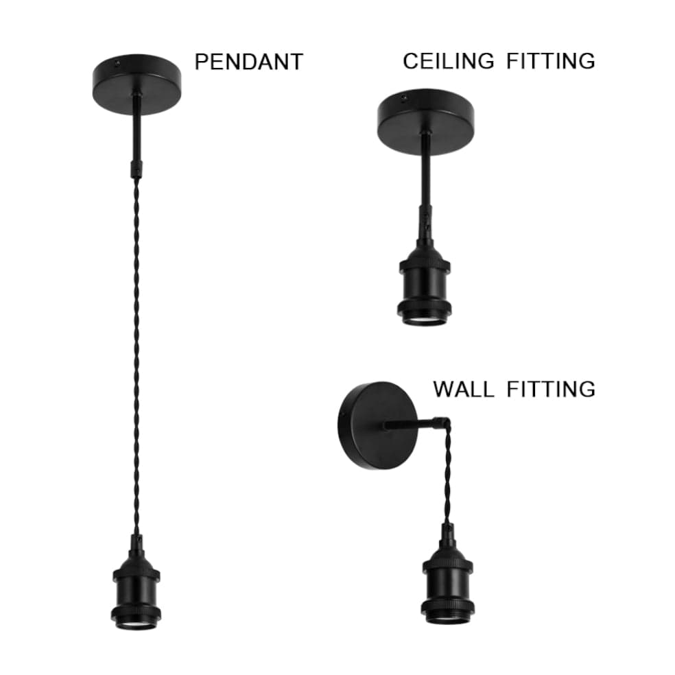 The Lighting Club Lighting Marina Metal Adjustable Light Black PEN500 MATT BLACK 6007226078824
