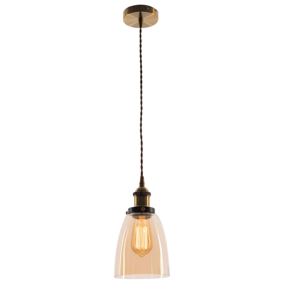 The Lighting Club Ceiling Light Fixtures Cody Glass Pendant Light PEN577 ANTIQUE 6007226066357