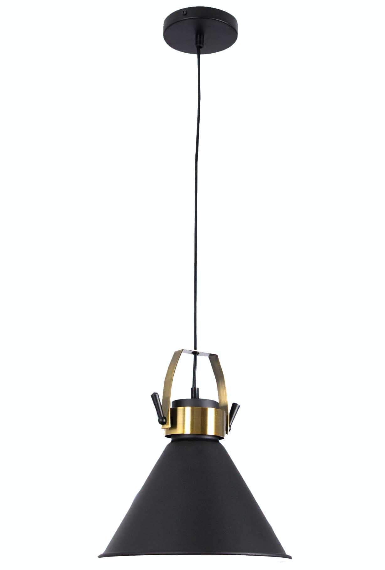 The Lighting Club Urban Pendant Copper and Matt Black