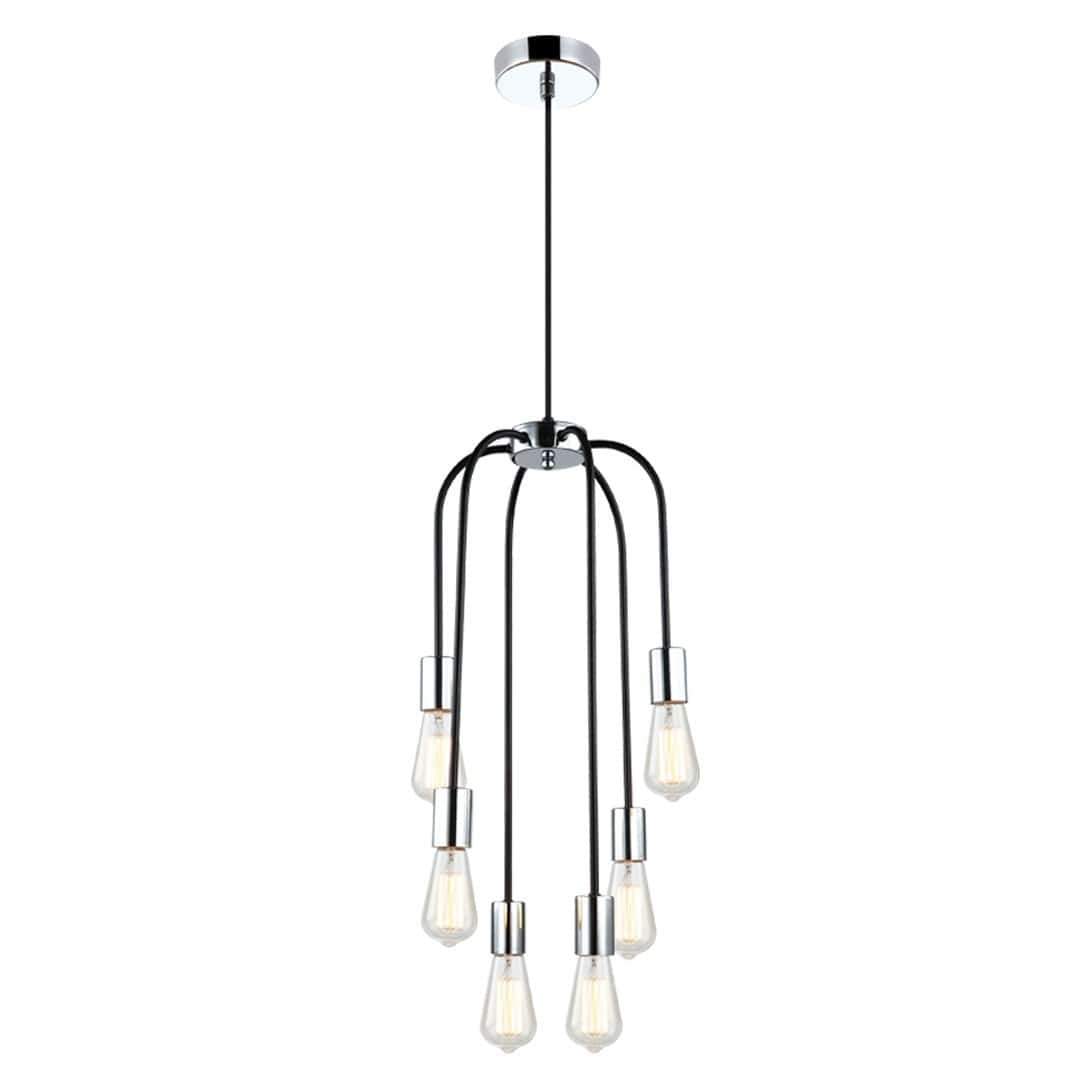 The Lighting Club Locks 6 Light Pendant