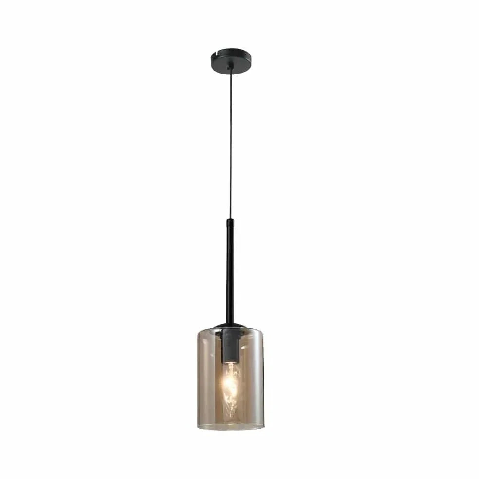 The Lighting Club Pendant Alison Amber Glass Pendant Light PEN850/1 AMBER 6007226083910