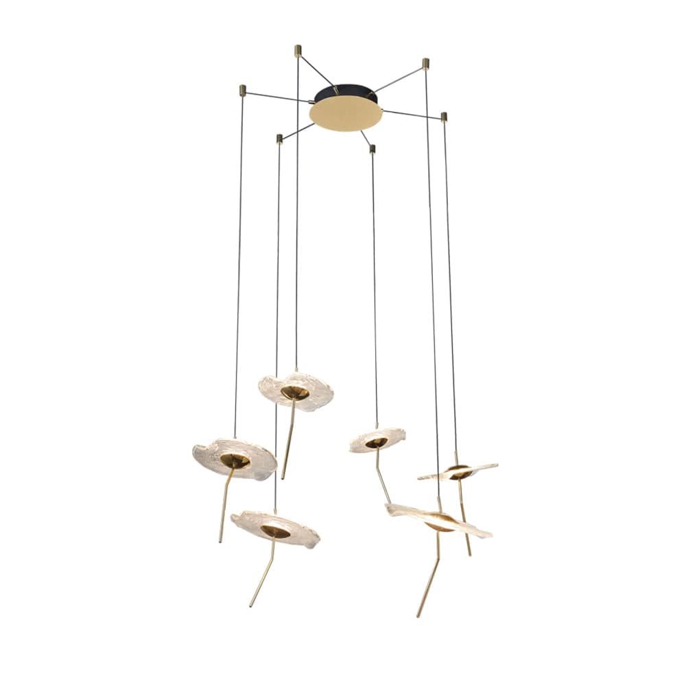 The Lighting Club Chandelier Dandelion LED Glass Chandelier Light Medium PEN955/6 CCT 6007226087734