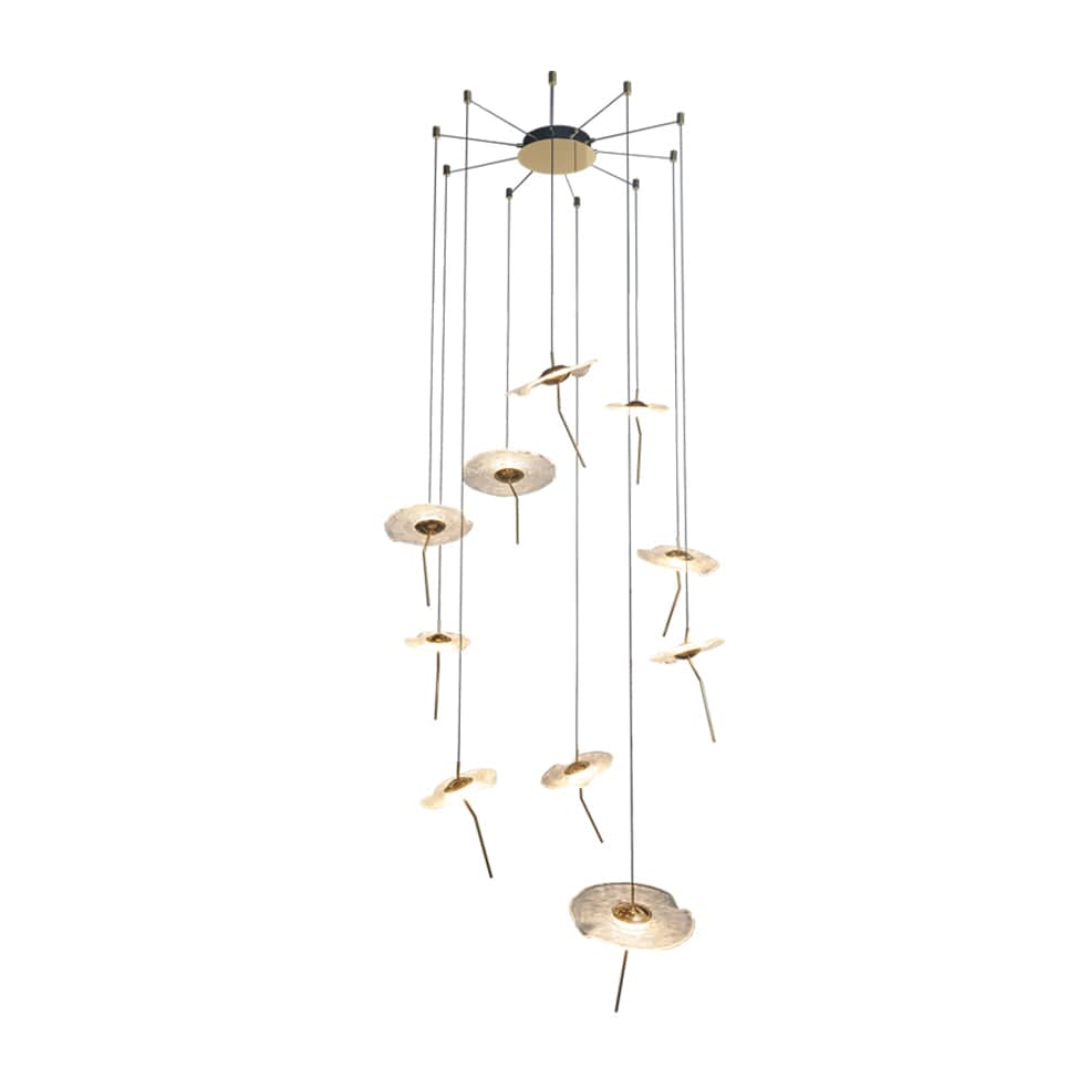 The Lighting Club Chandelier Dandelion LED Glass Chandelier Light Large PEN956/10 CCT 6007226087741