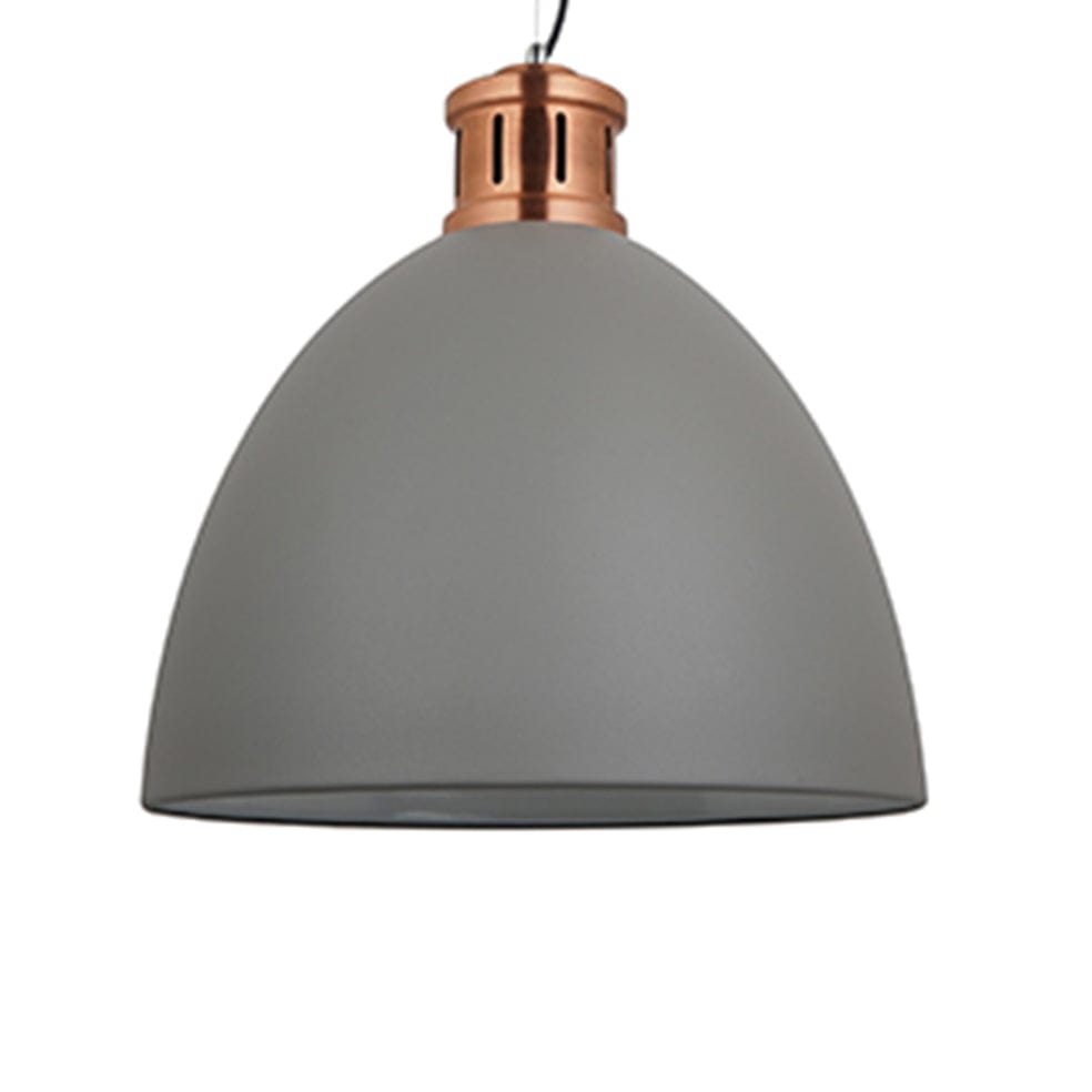 The Lighting Club Pendant Lights Large Raya Metal Pendant Light Grey Medium | Large RP258 6009506497493