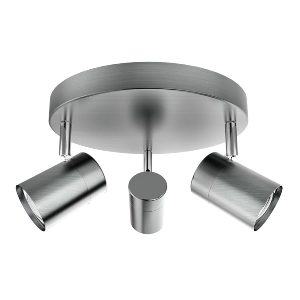 The Lighting Club Spotlight Triple/3 / Satin Chrome Faretto Satin Spotlights (1 - 3) S168/3 SATIN 6007226081107