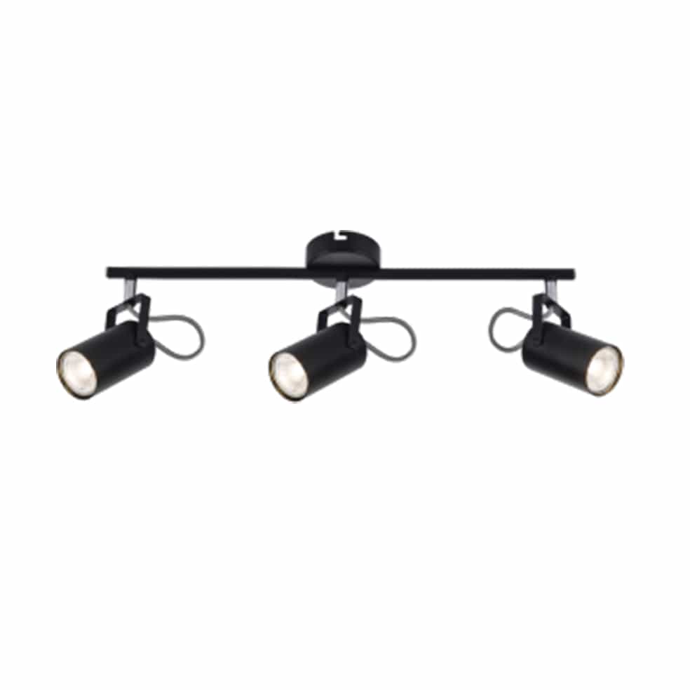 The Lighting Club Spotlight Mainty Metal Triple Spotlight Black S400/3 BLACK 6007226071245