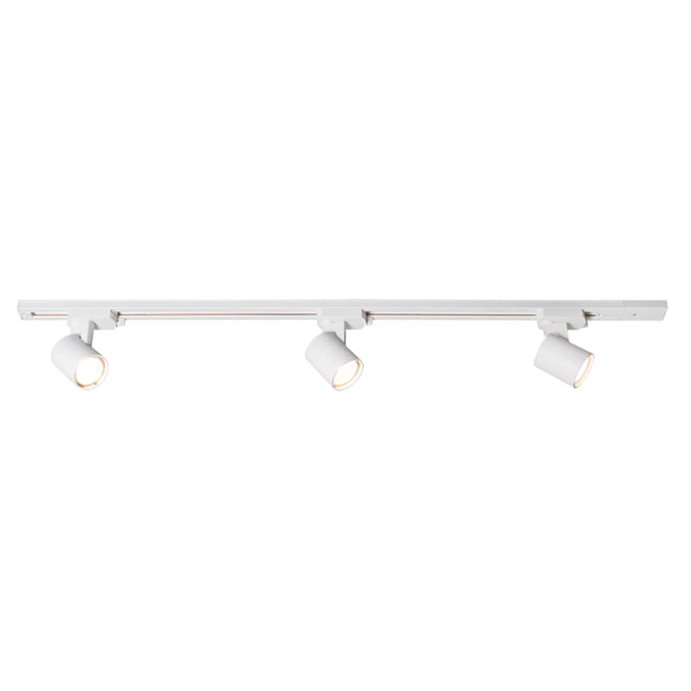 The Lighting Club Lighting White Bister Pack Aluminium Tracklight | Black or White S409/3 WHITE 6007226082968