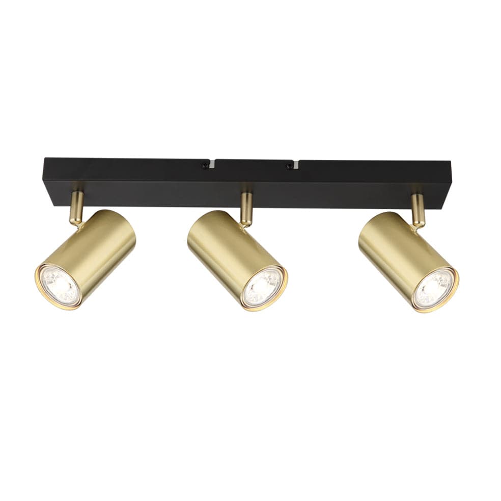 The Lighting Club Spotlight Lena Triple Metal Spotlight Gold S418/3 BK/GD 6007226088533