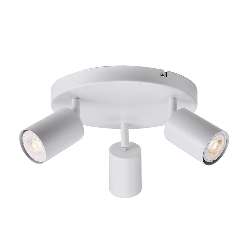 The Lighting Club Spotlight White Urban Metal Trio Spotlight Black | White S532W 6009551809425