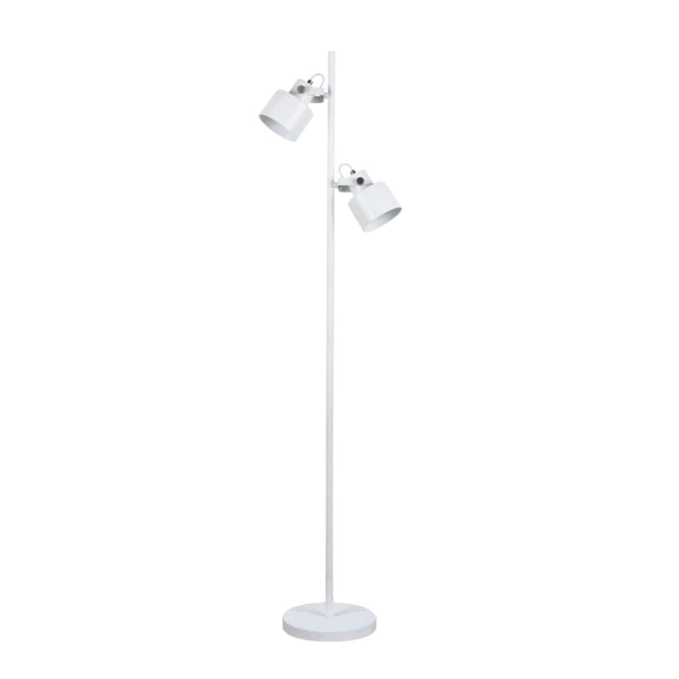 The Lighting Club Floor lamps Matta White Starlight Metal Floor Lamp - Matt Black | Matt White SL437 WHITE