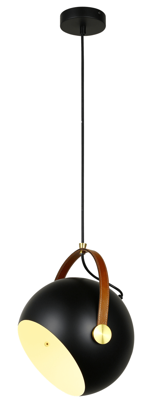 The Lighting Club Black Harry Ball Pendant